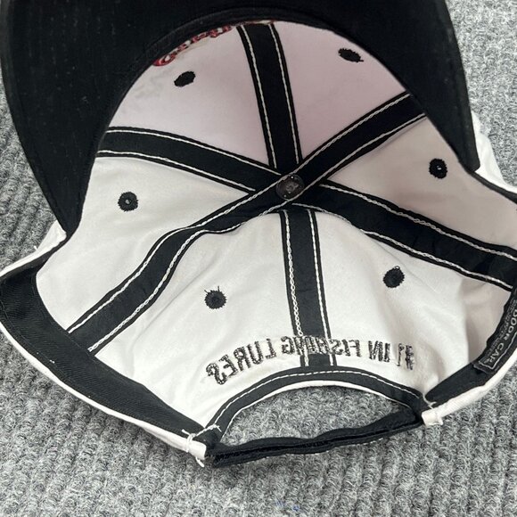 Strike King Autographed Baseball Cap By Mark Rose White‎ Hat Adjustable Fishing - Picture 11 of 14